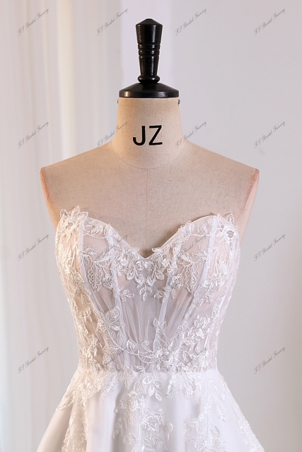 A-line Wedding Gown With Sweetheart