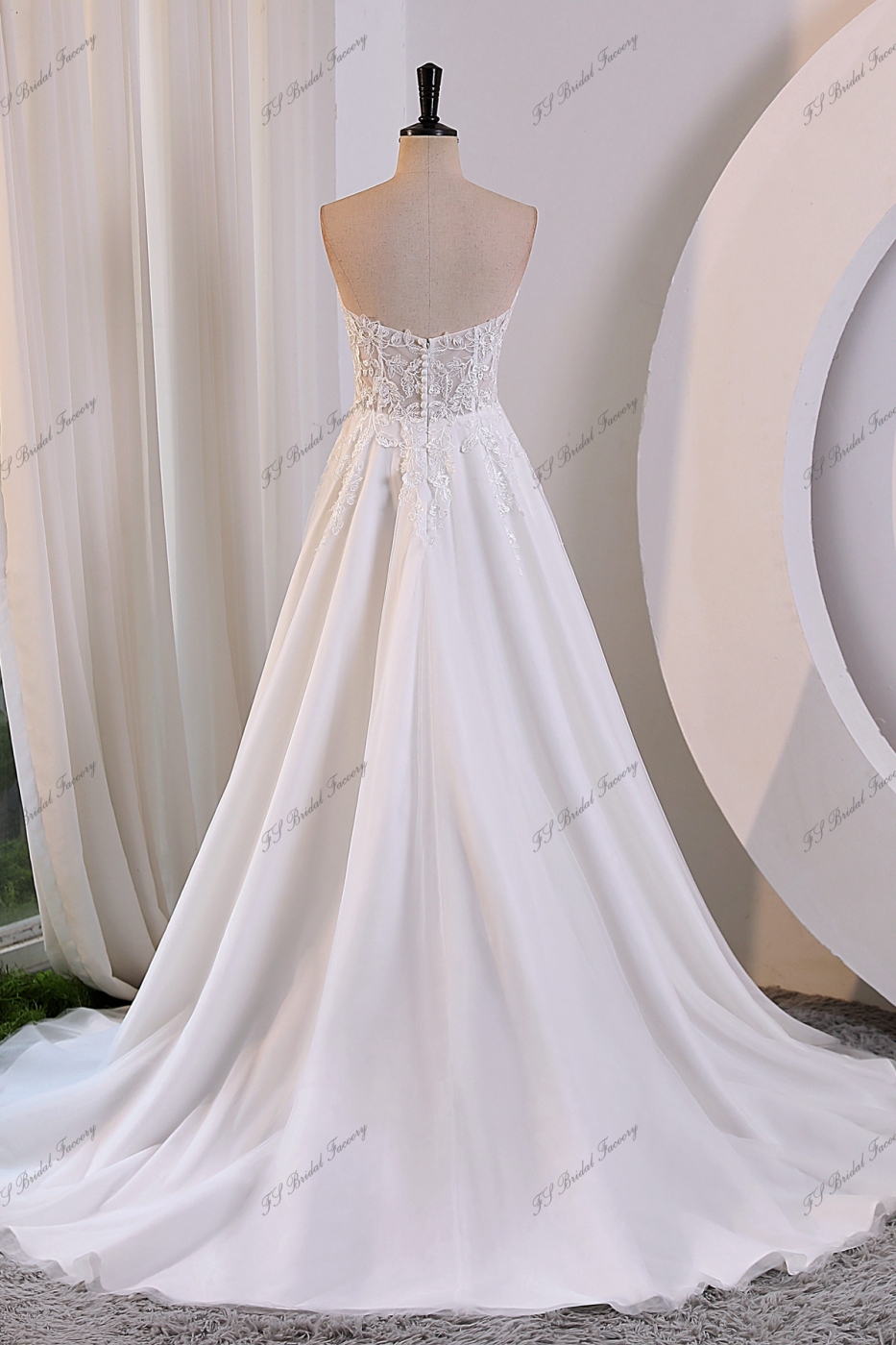 A-line Wedding Gown With Sweetheart