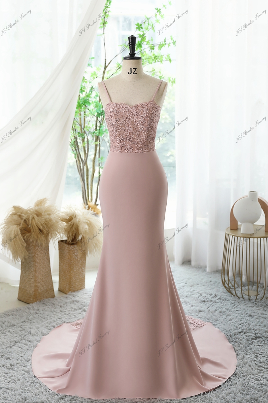 Sweetheart Mermaid Strapless Prom Gown