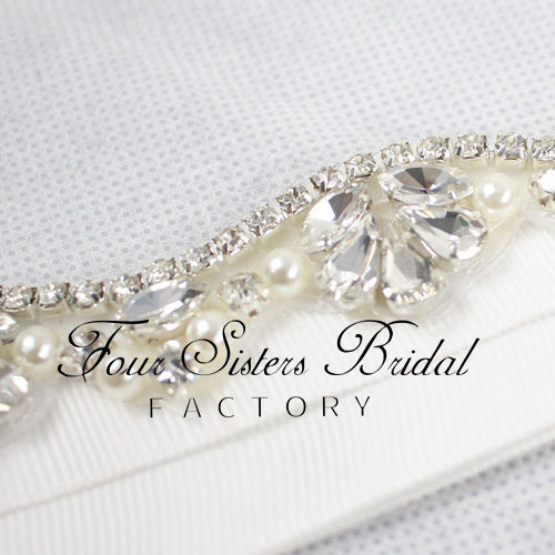 Wholesale Crystals And Pearls Bridal Belt