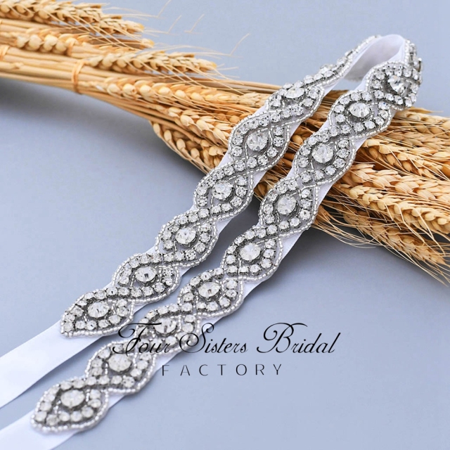 High Quality Rhinestone Wedding Belt