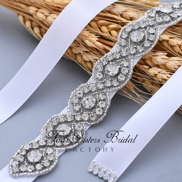 High Quality Rhinestone Wedding Belt
