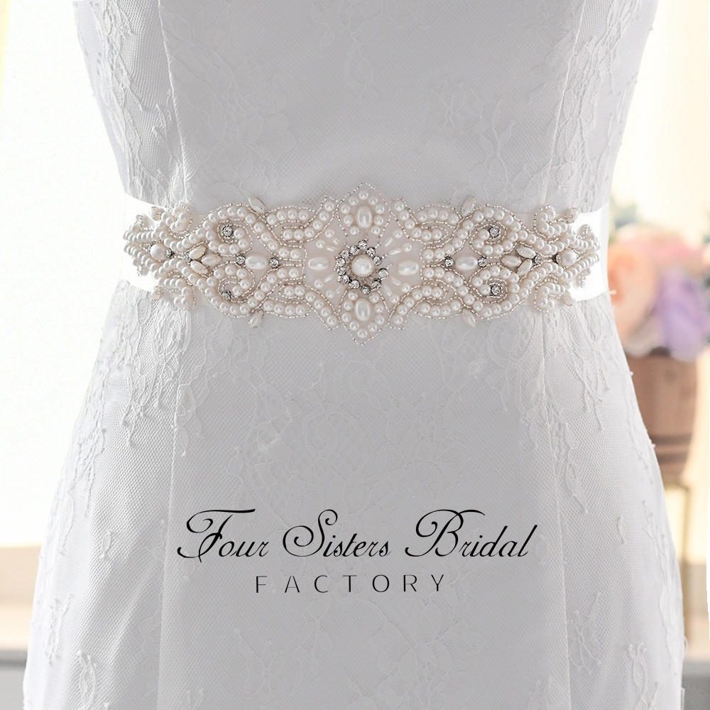 High Quality Pearl Wedding Belt