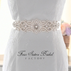 High Quality Pearl Wedding Belt