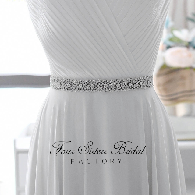 Wholesale High Quality Rhinestone Wedding Belt