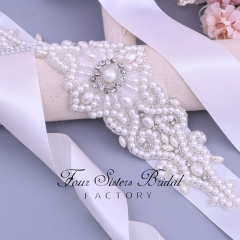 High Quality Pearl Wedding Belt