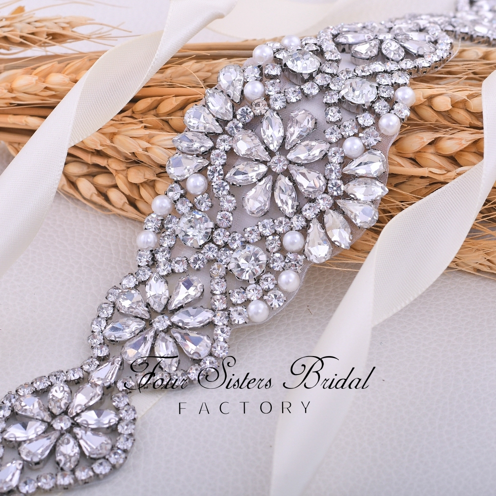 Beading Crystal High Quality Wedding Belt