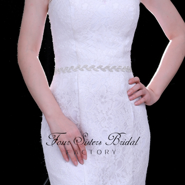 Leaves Chain Wedding Gowns Belt