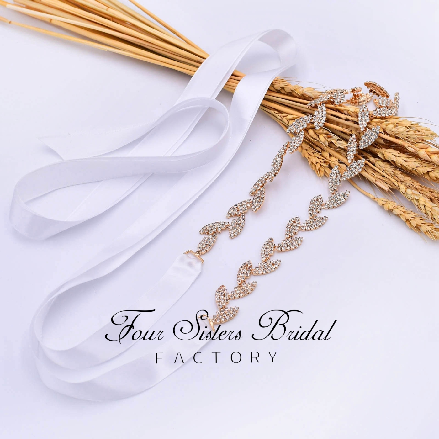 Leaves Chain Wedding Gowns Belt