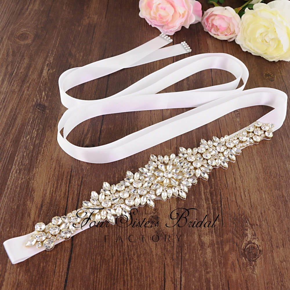 Statement Crystal Applique Belt
