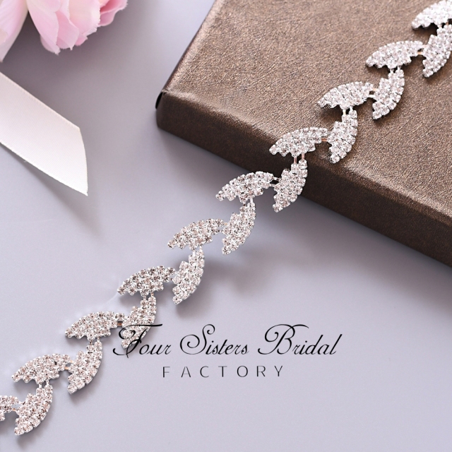 Leaves Chain Wedding Gowns Belt