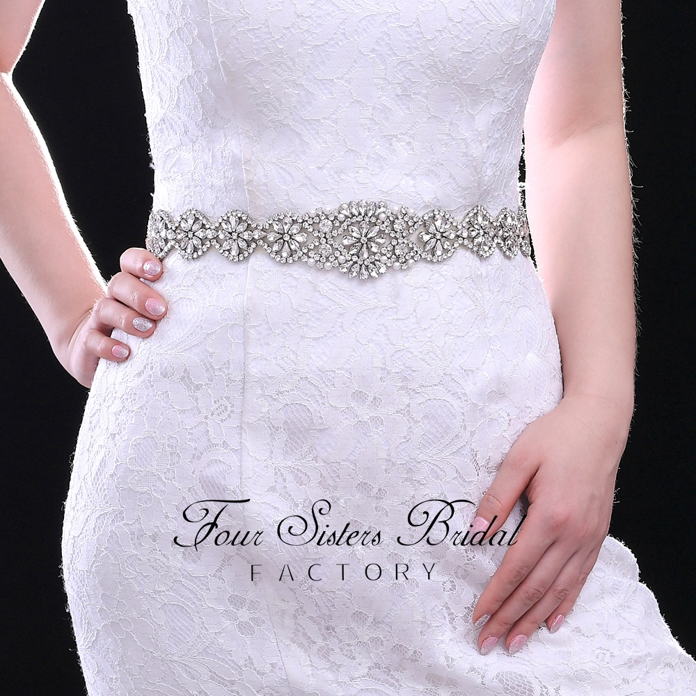 Beading Crystal High Quality Wedding Belt