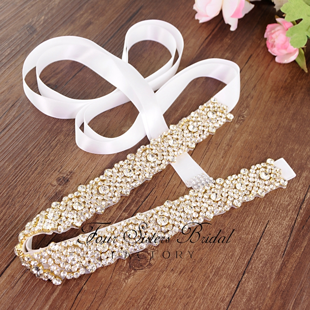 Wholesale High Quality Rhinestone Wedding Belt