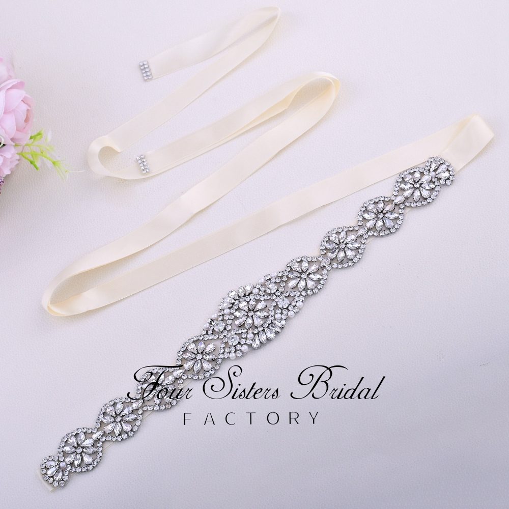 Beading Crystal High Quality Wedding Belt