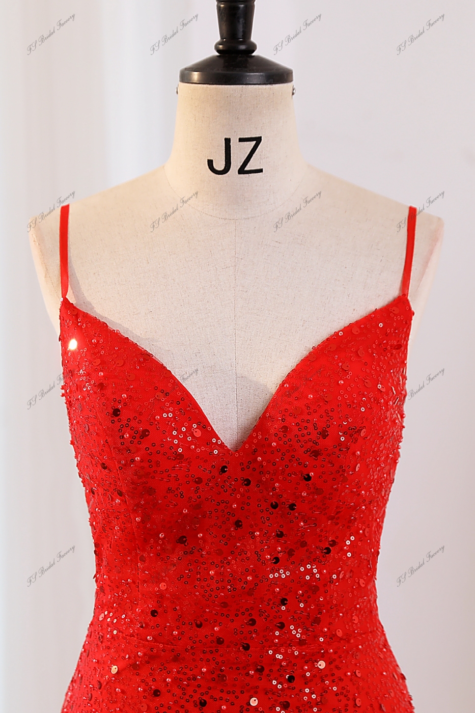 Long Prom With Sweet Heart Neckline Glitter Mermaid Dress