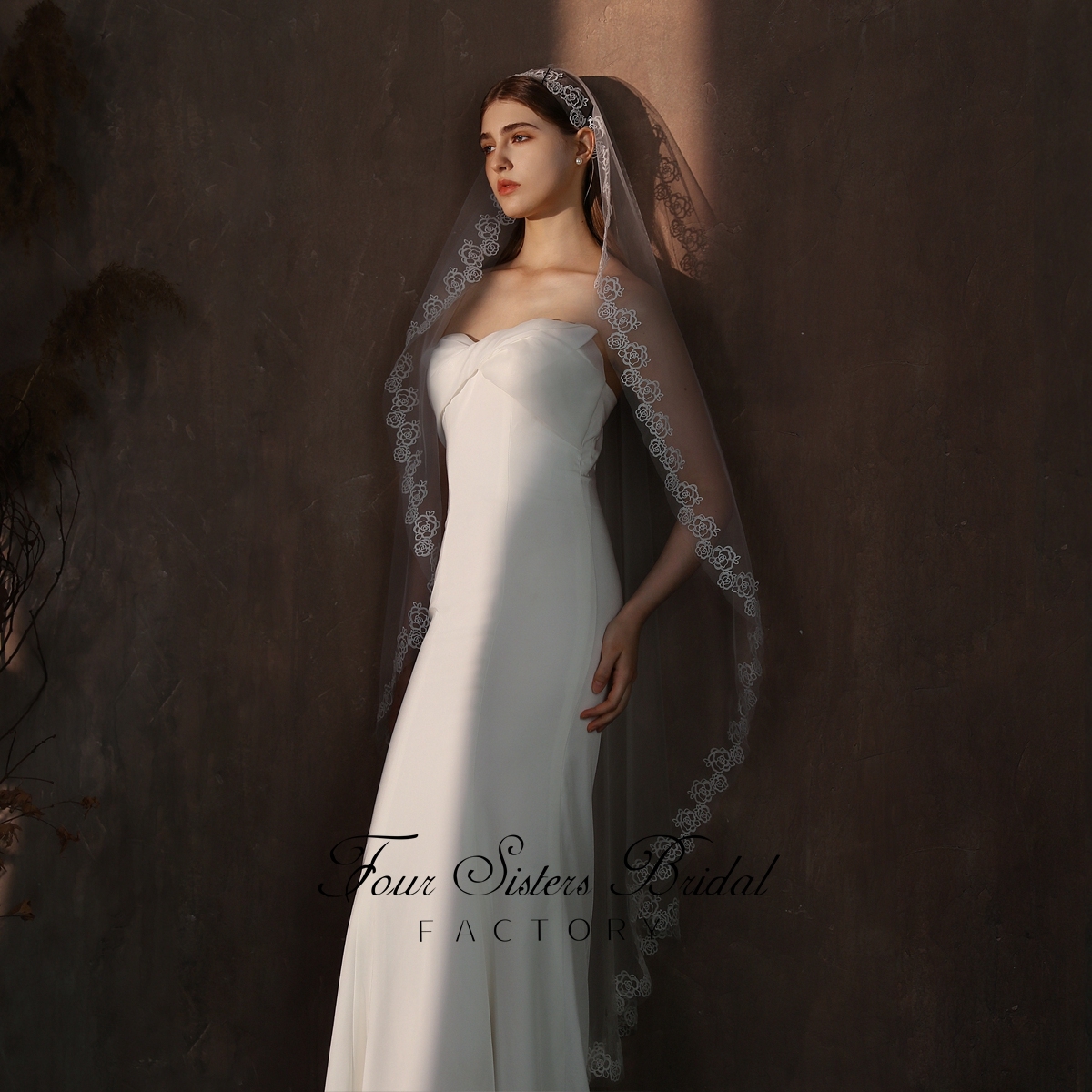 Soft Lace Wedding Veil