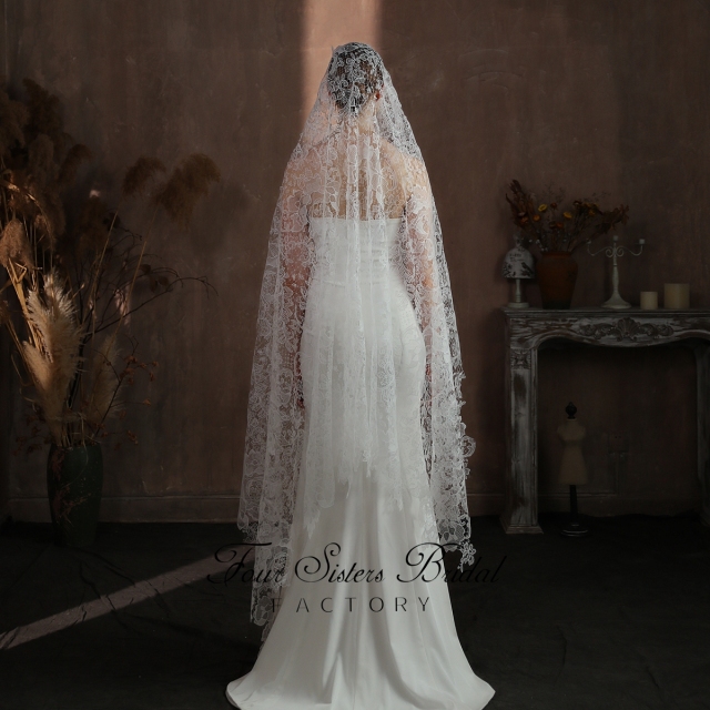 Soft Lace Wedding Veil