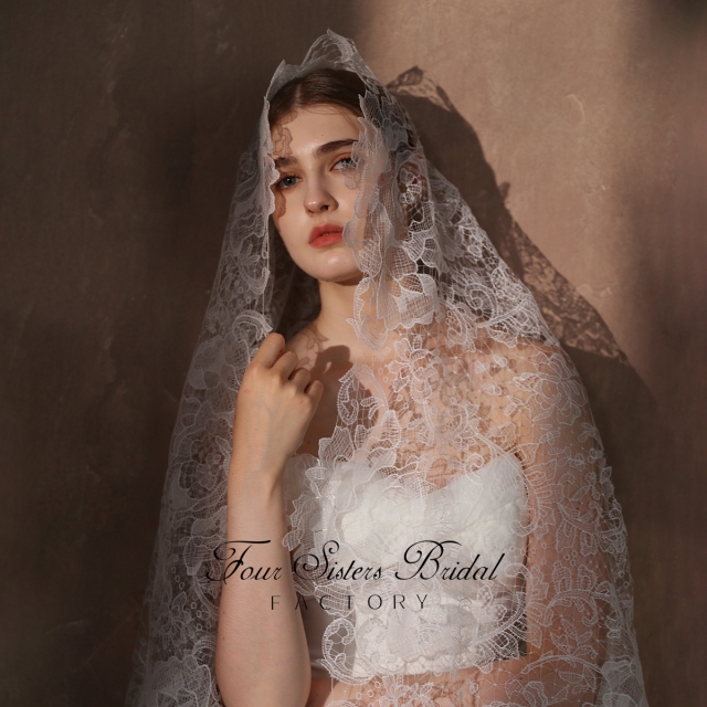 Soft Lace Wedding Veil