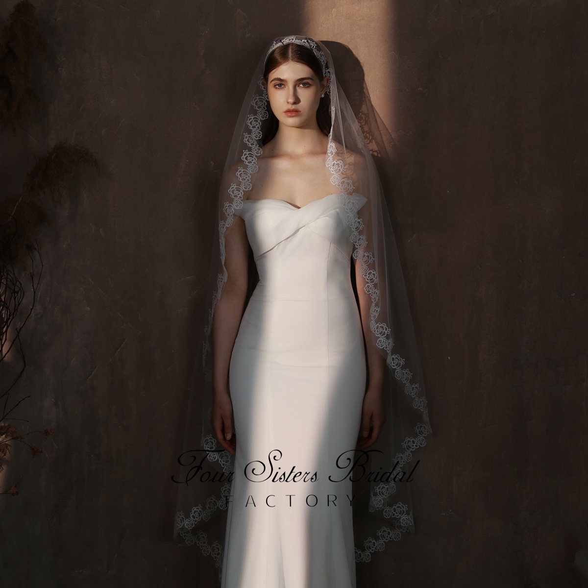 Soft Lace Wedding Veil