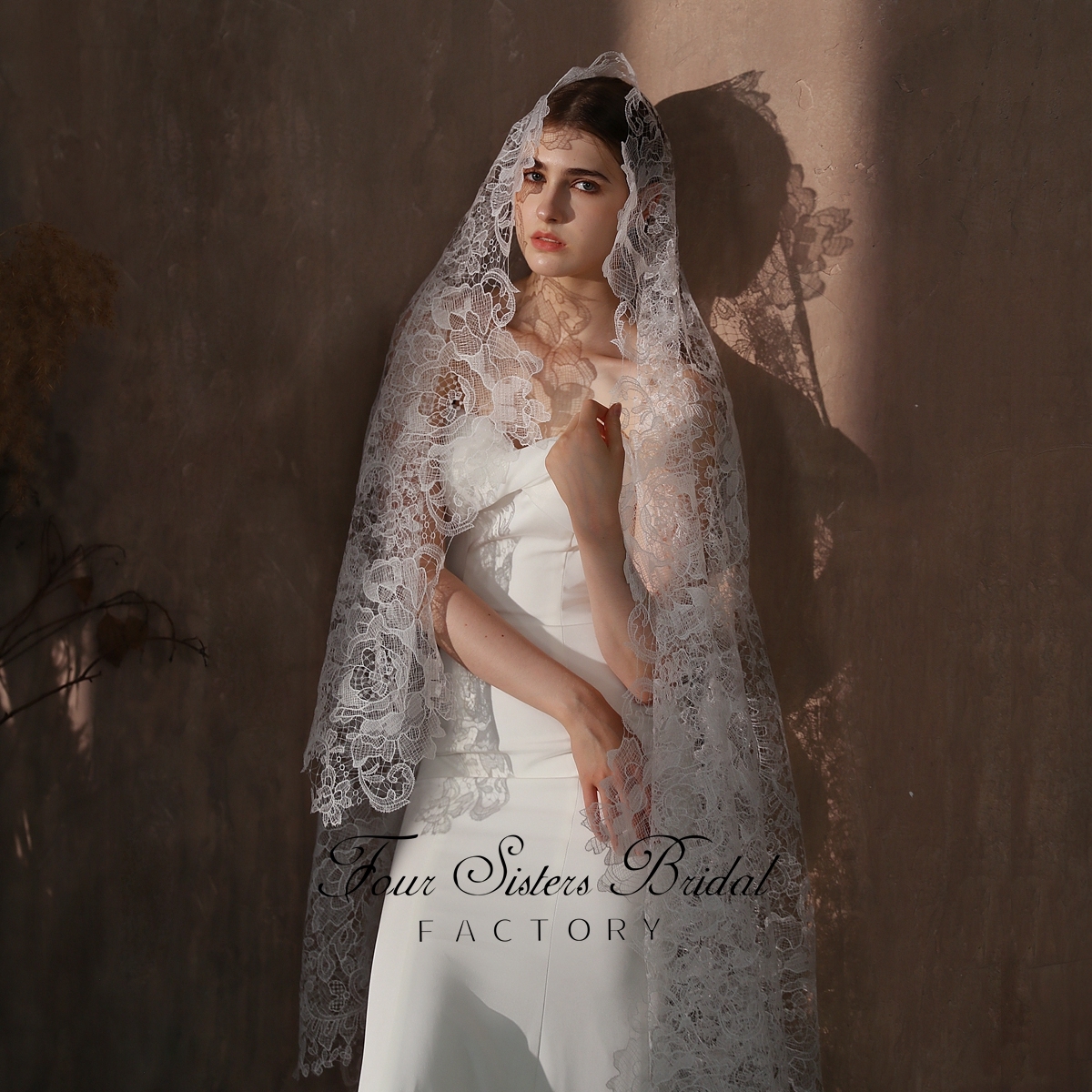 Soft Lace Wedding Veil