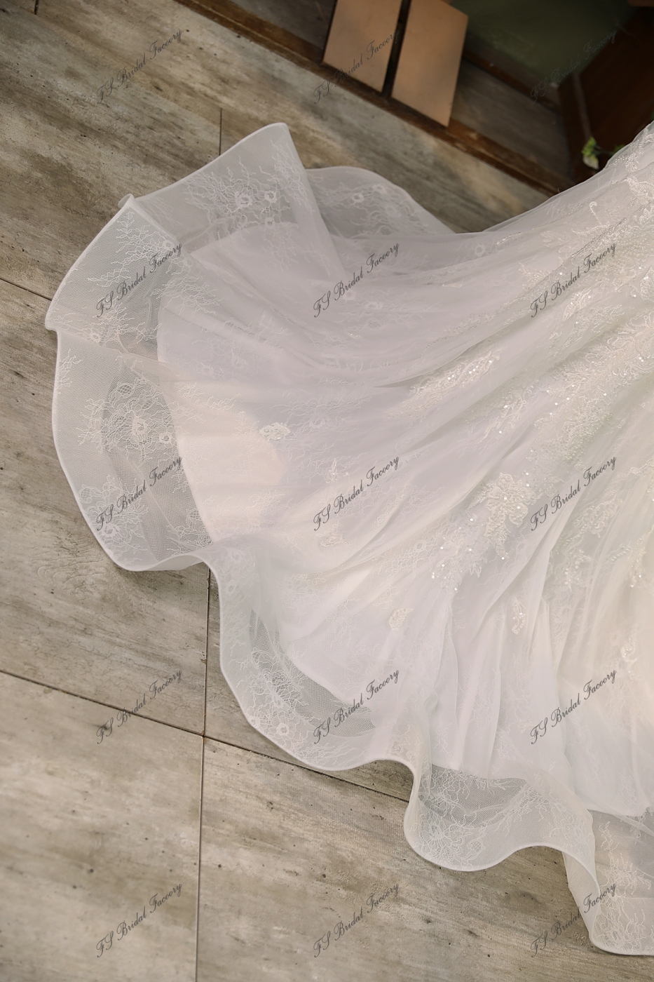 Detached Fashion Sleeve  Sweet Heart  Mermaid Bridal Dress