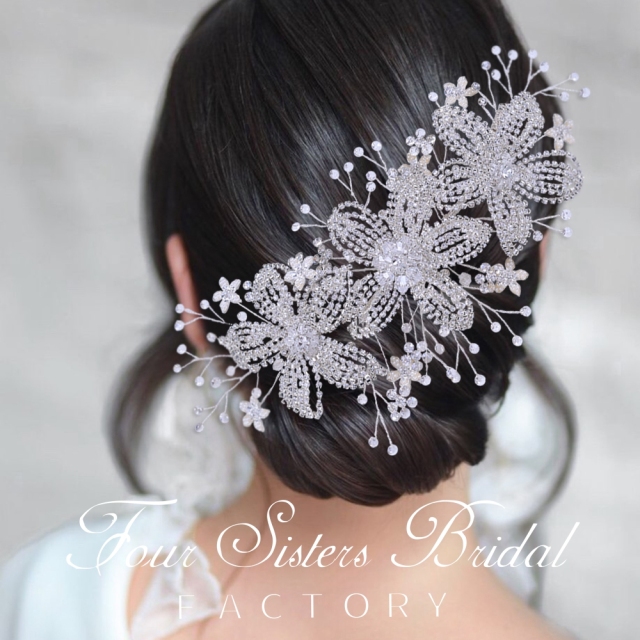 Crystal Hair Pieces