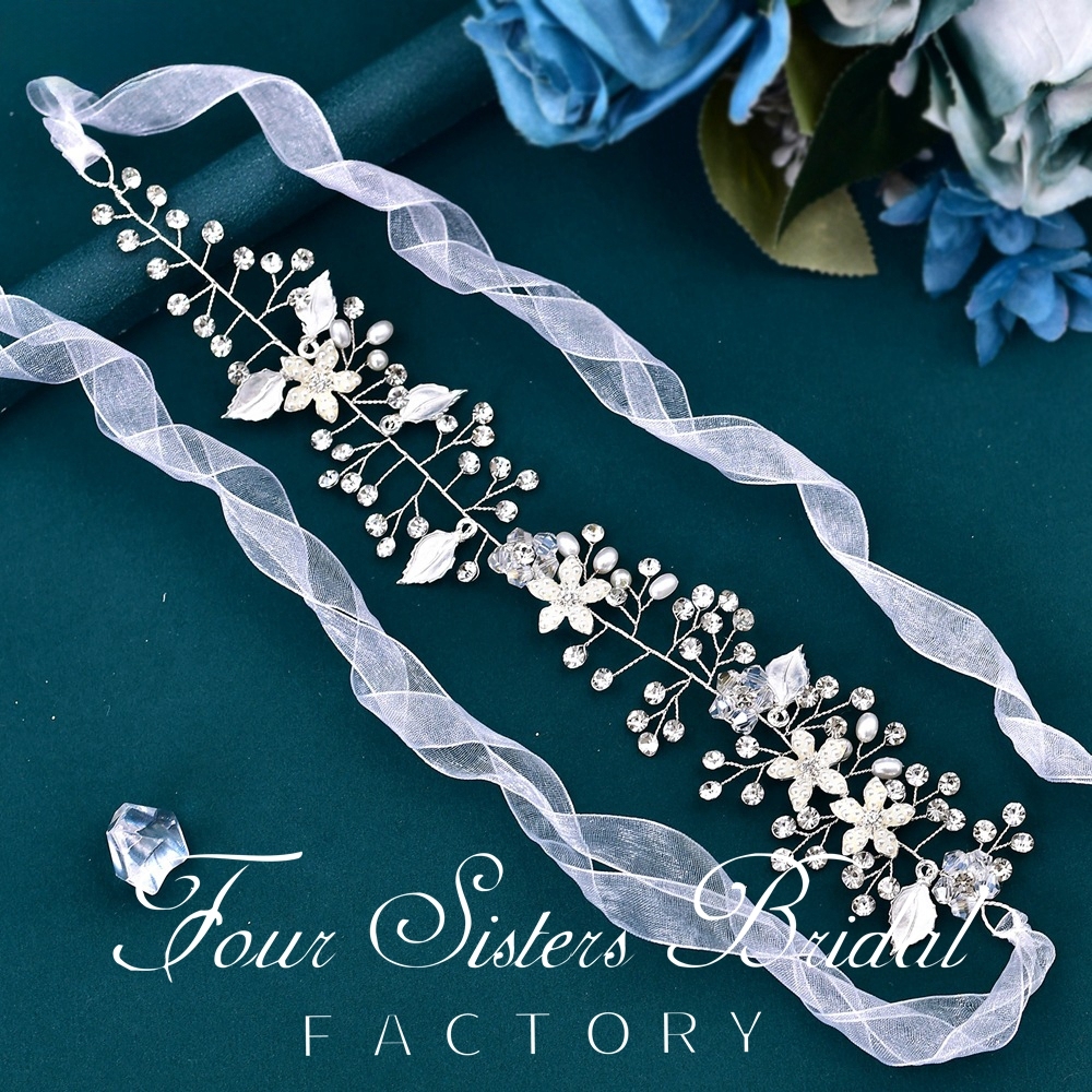 Clear Pearl Hair Pieces