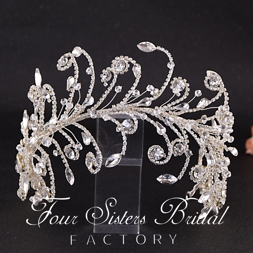 Pearl And Crystal Hair Pieces