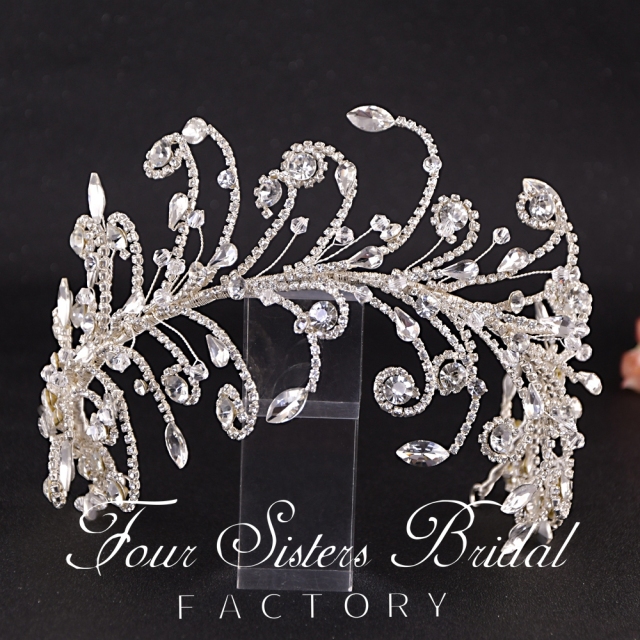 Pearl And Crystal Hair Pieces