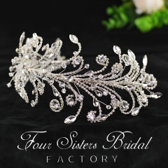 Pearl And Crystal Hair Pieces