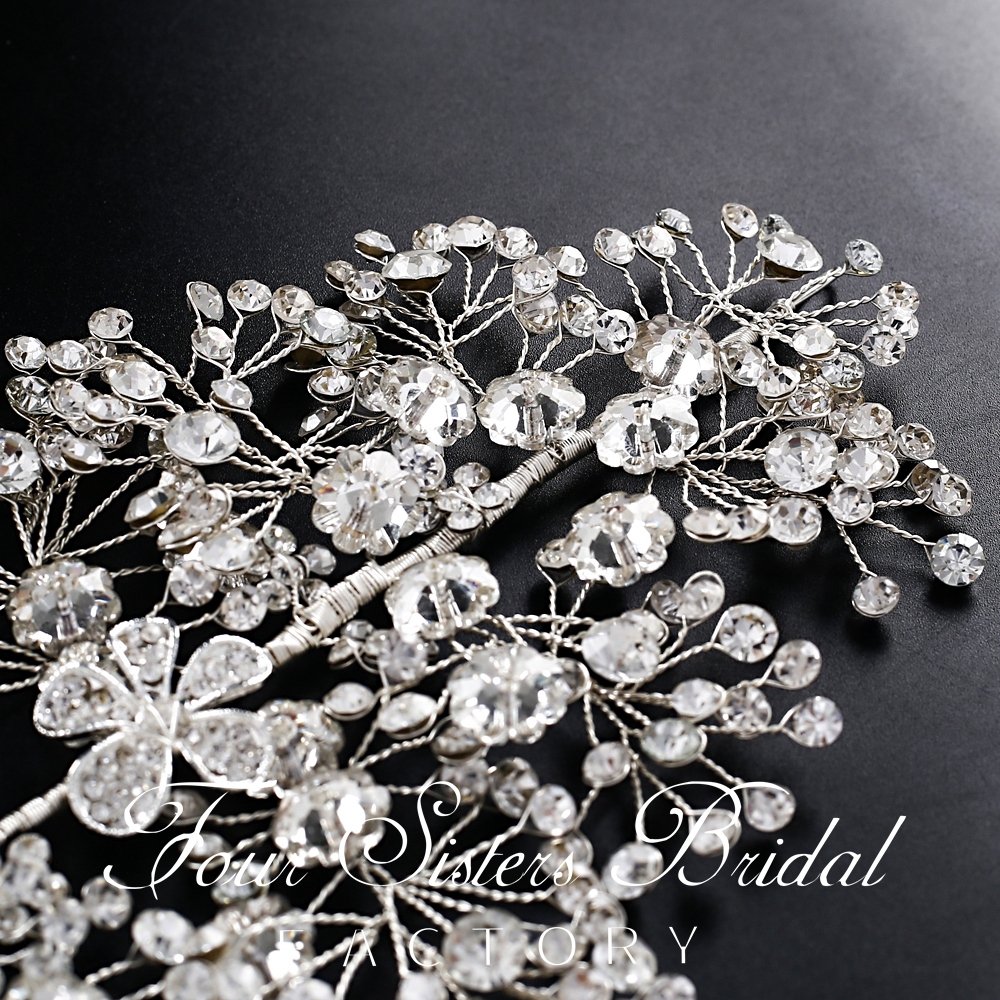 Crystal Hair Pieces