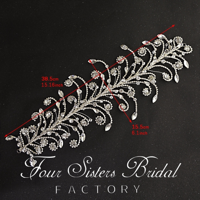 Pearl And Crystal Hair Pieces