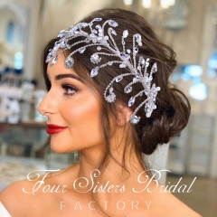 Pearl And Crystal Hair Pieces