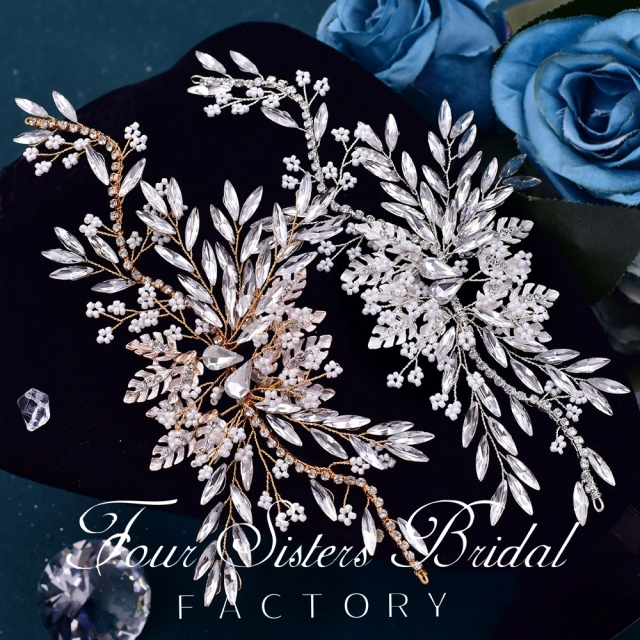 Crystal Hair Pieces