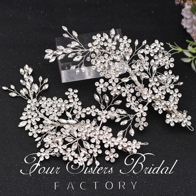 Crystal Hair Pieces