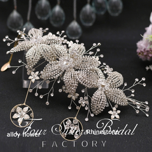Crystal Hair Pieces
