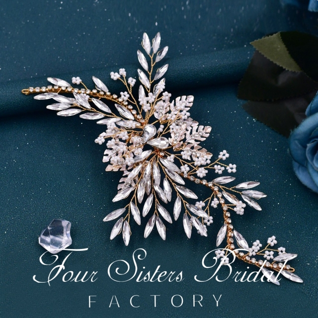 Crystal Hair Pieces