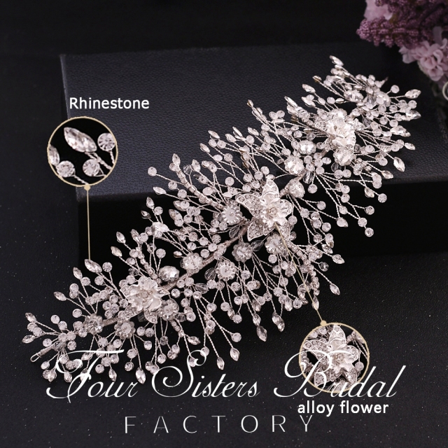Crystal Hair Pieces