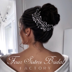 Clear Pearl Hair Pieces