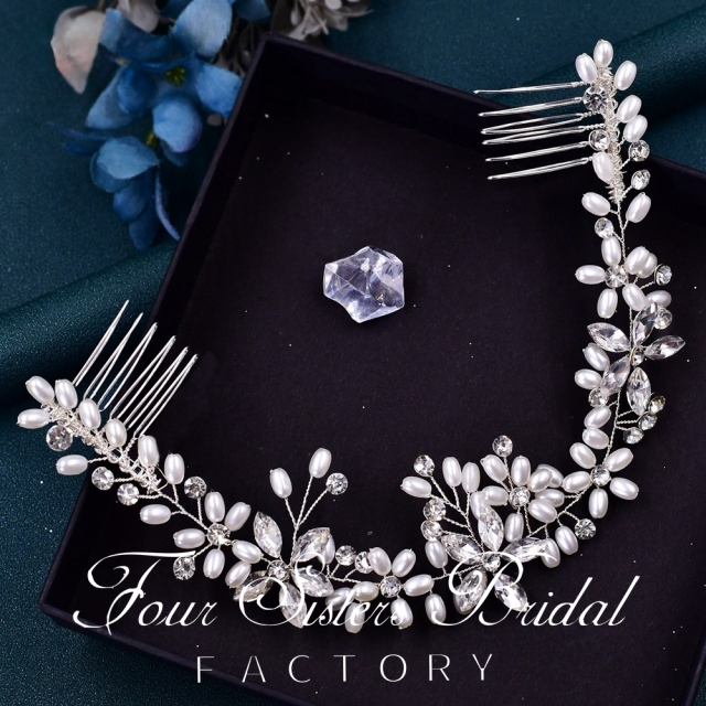 Crystal Hair Pieces