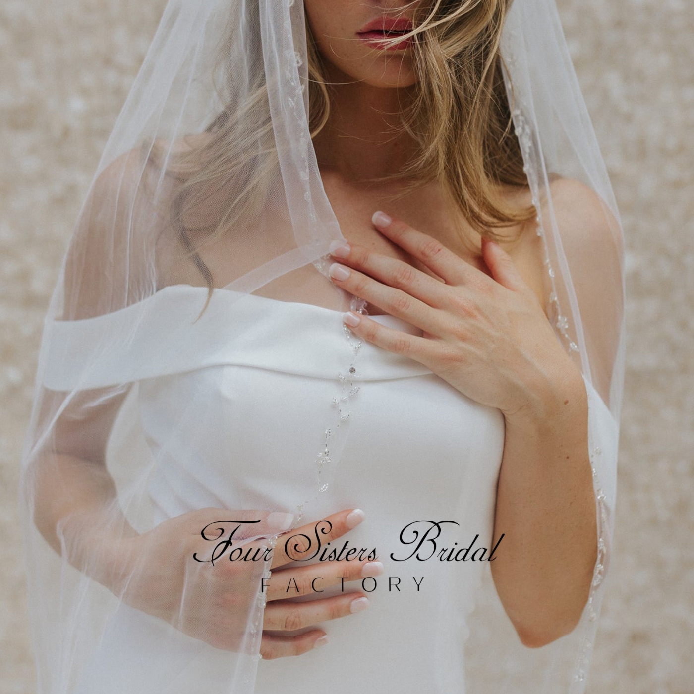 Beading Edge Bridal Veils