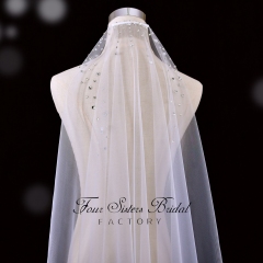 Beading Wedding Veils
