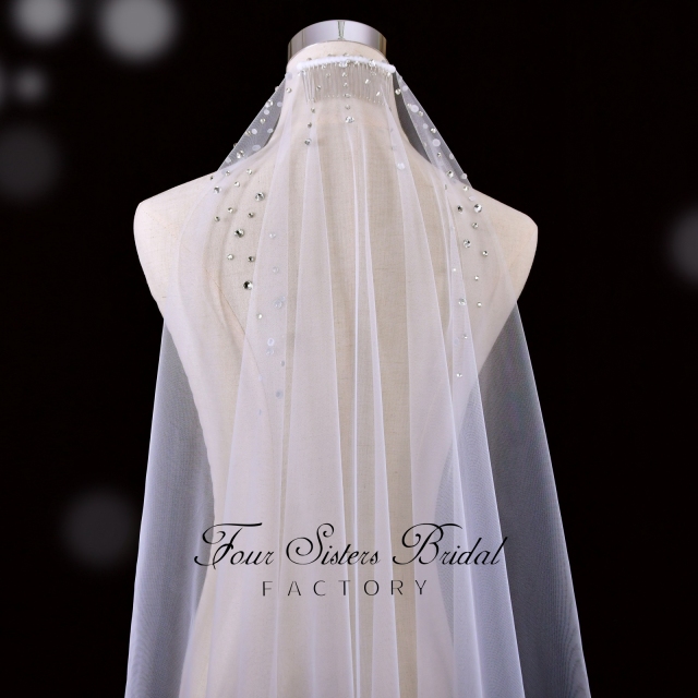 Beading Wedding Veils