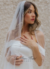Beading Edge Bridal Veils