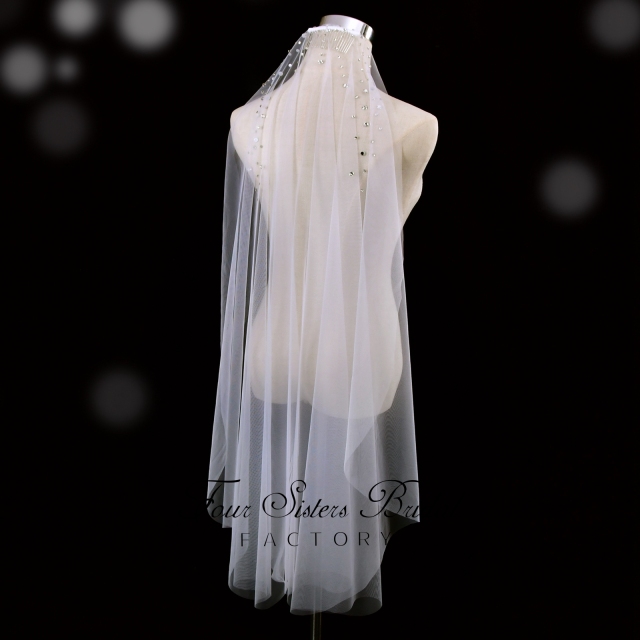 Beading Wedding Veils