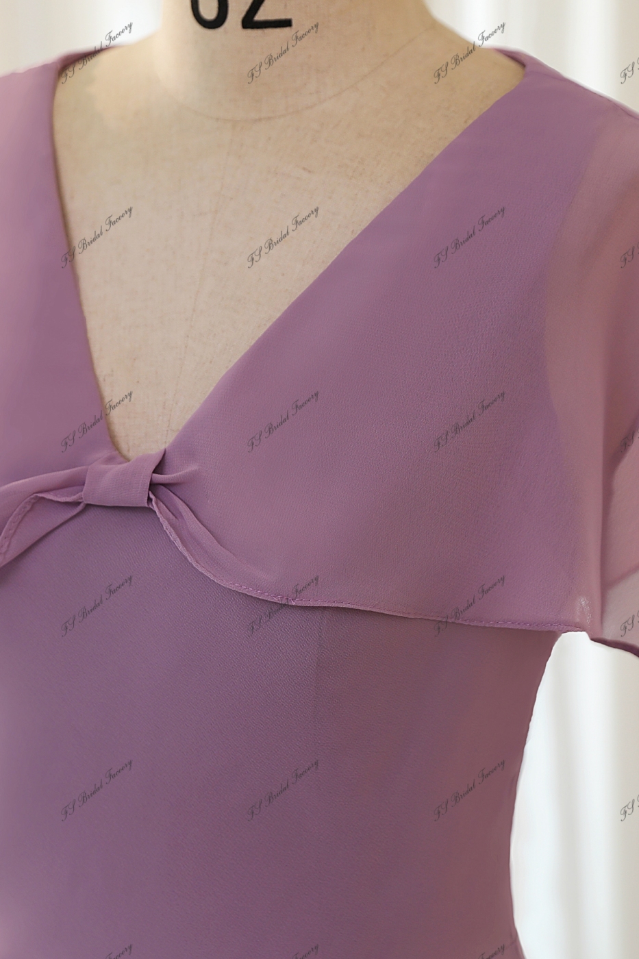 Simple Chiffon Bridesmaid Dress