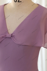 Simple Chiffon Bridesmaid Dress