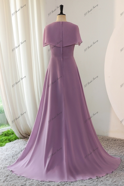 Simple Chiffon Bridesmaid Dress