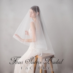 Plain Bridal Veils