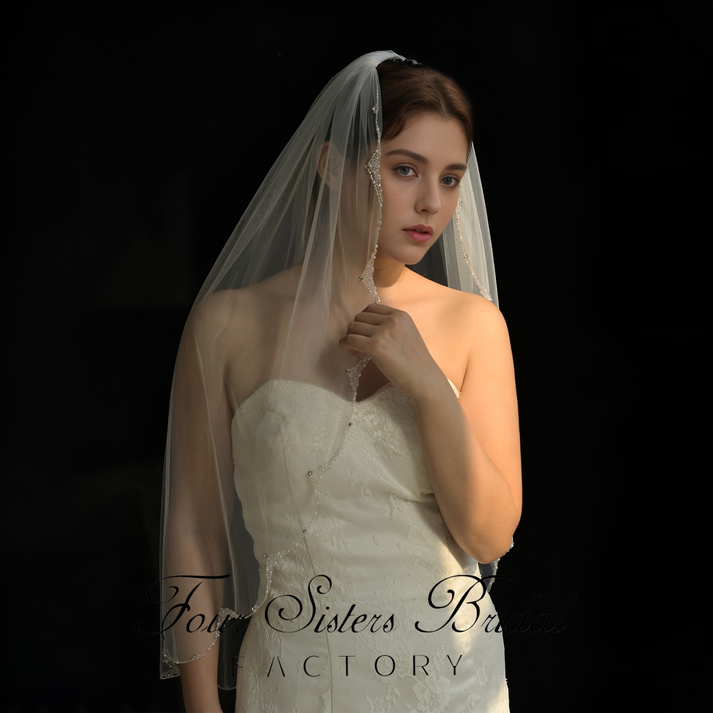 Beading Wedding Veils